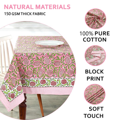 Strawberry Pink Tablecloth