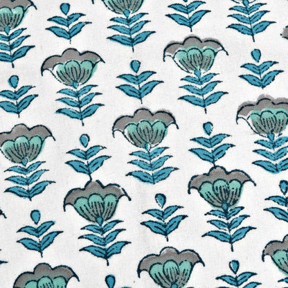 Aquamarine Blue Sham Cover