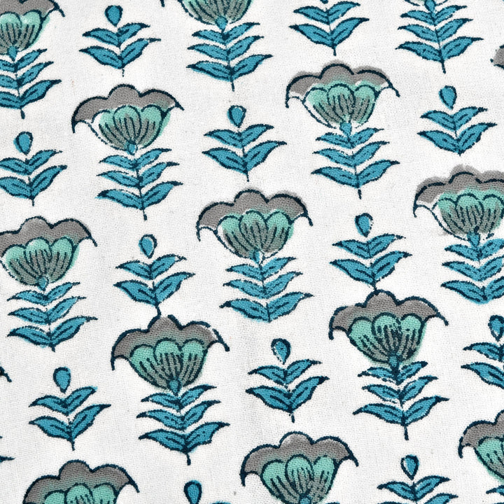 Aquamarine Blue Sham Cover