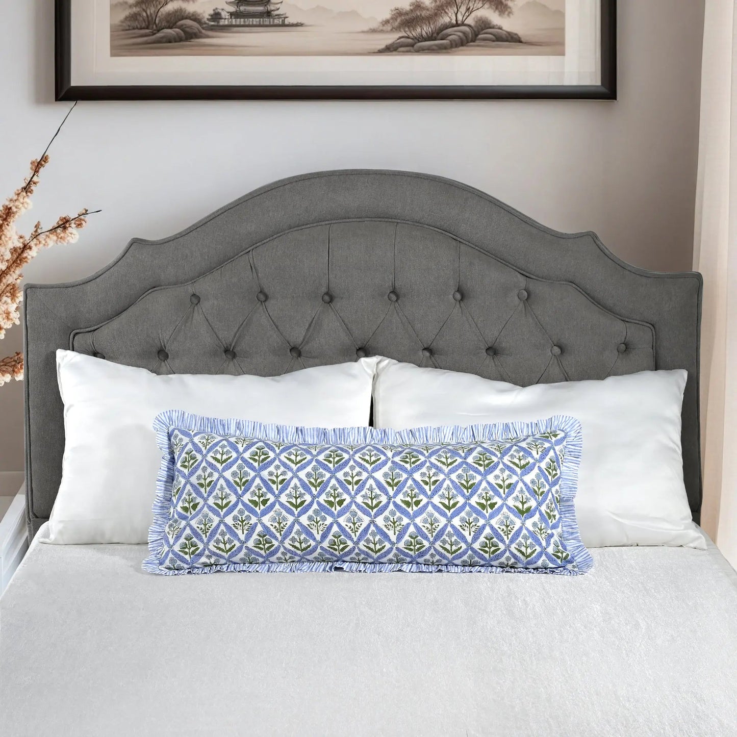 Light Steel Blue Sham Cover