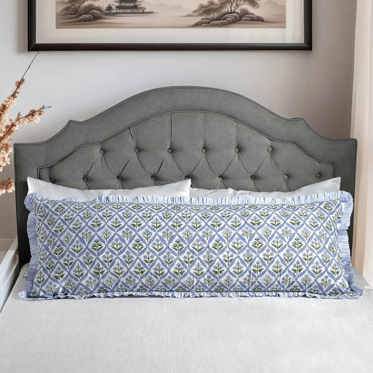 Light Steel Blue Sham Cover