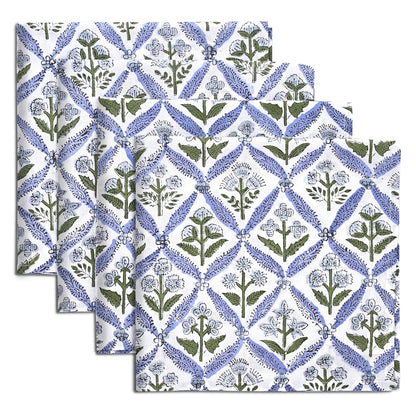 Light Steel Blue Plain Napkins