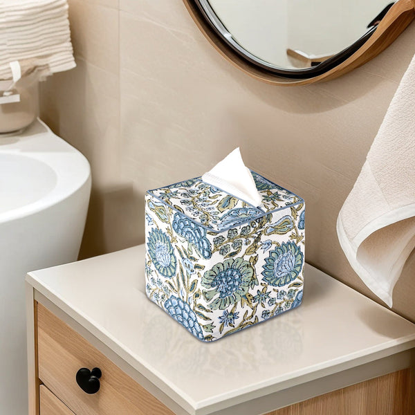 Asparagus Green Tissue Box Cover