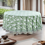 Sage Green Round Tablecloth