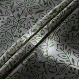 Sage Green Jaal Round Tablecloth
