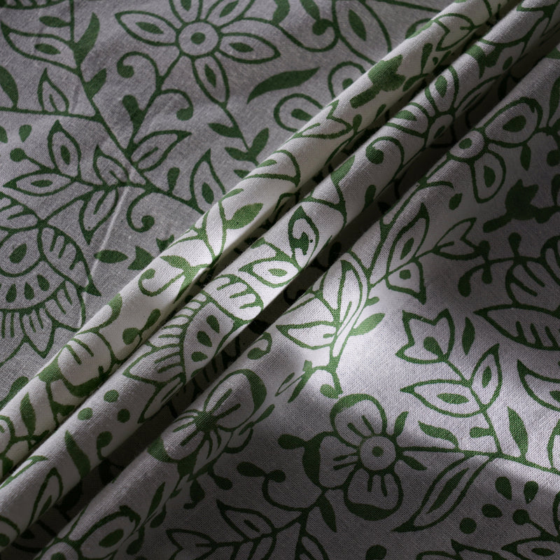 Sage Green Jaal Round Tablecloth
