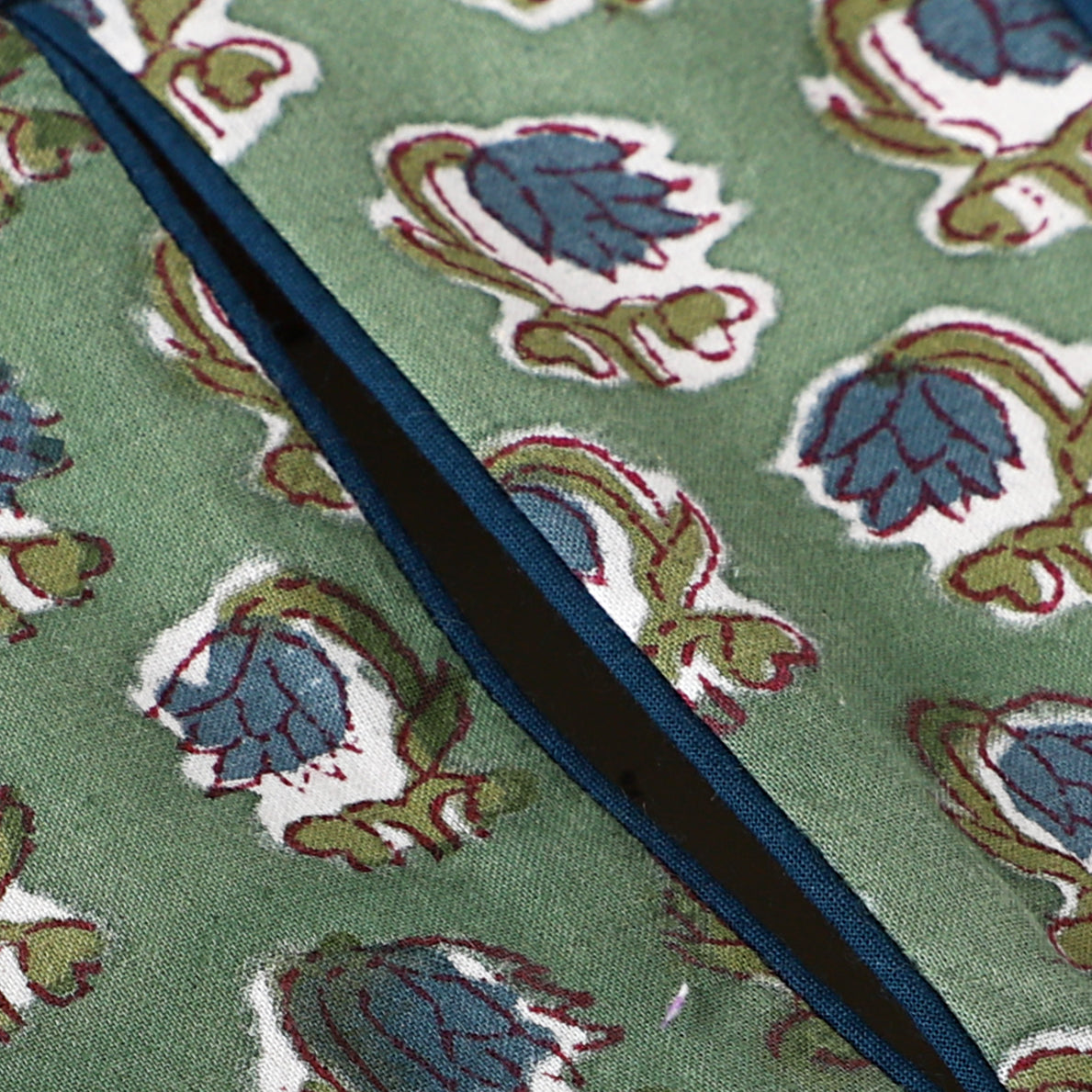 Basil Green Tissue Box Cover