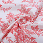 Tulip Pink Scallop Scallop Embroidery Napkins