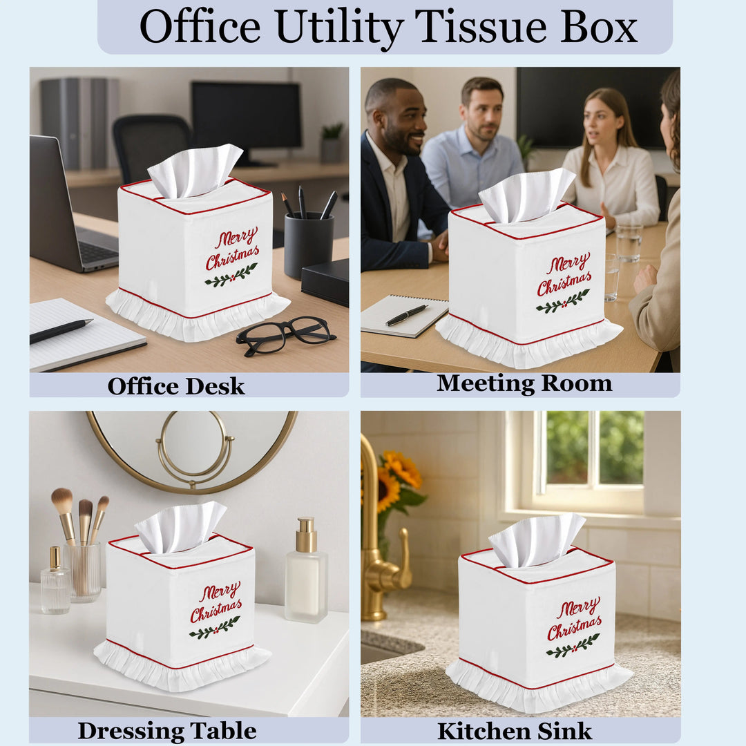Office Utility Tissue Box with &
