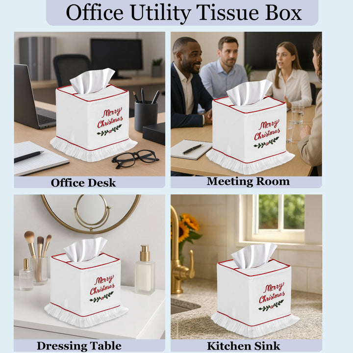 Office Utility Tissue Box with &