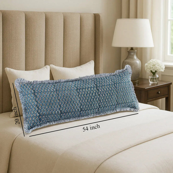 Peacock Blue Sham Cover