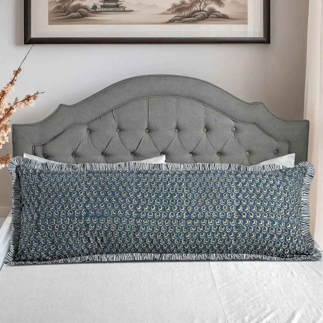 Peacock Blue Sham Cover