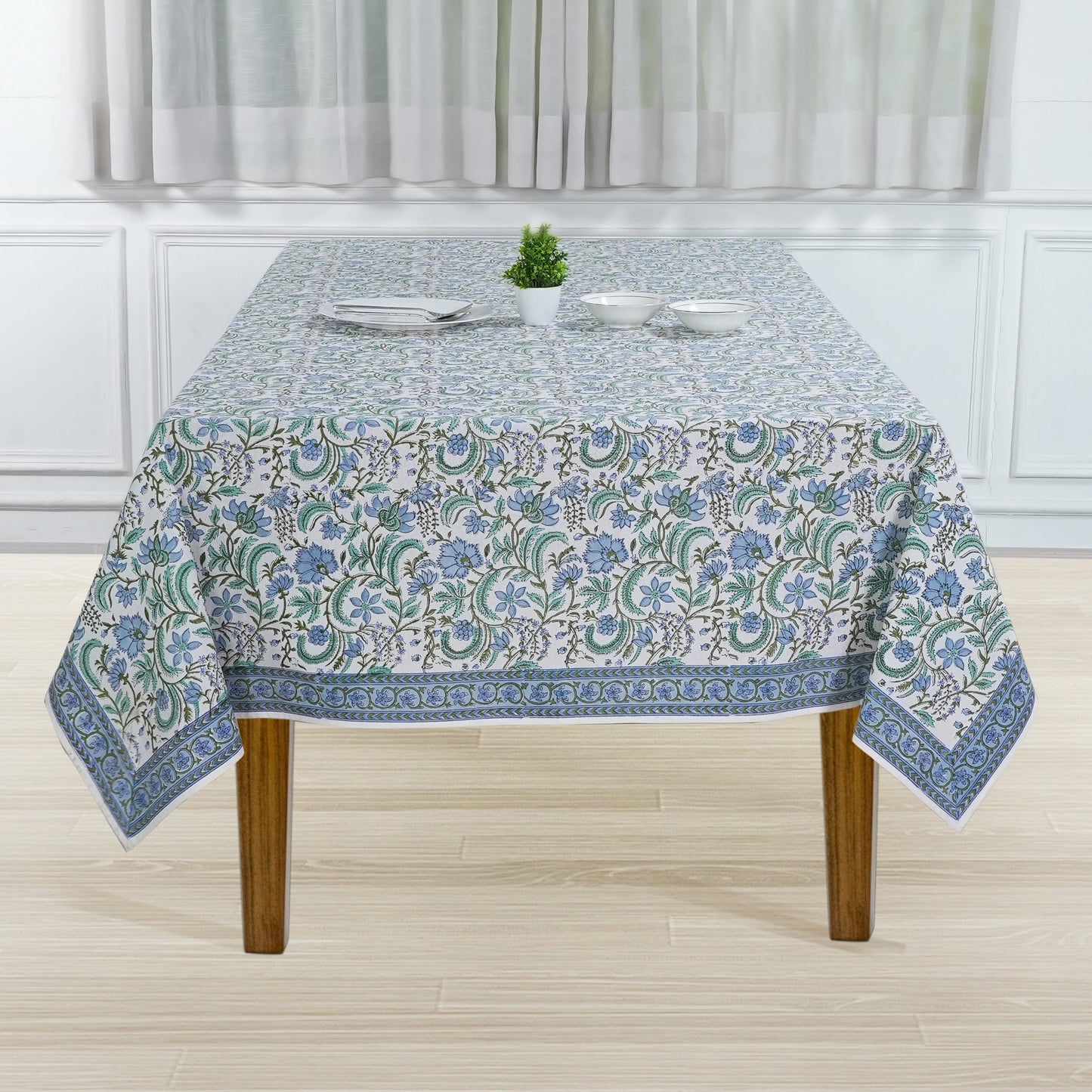 Columbia Blue Tablecloth