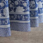 Aegean Blue Round Tablecloth