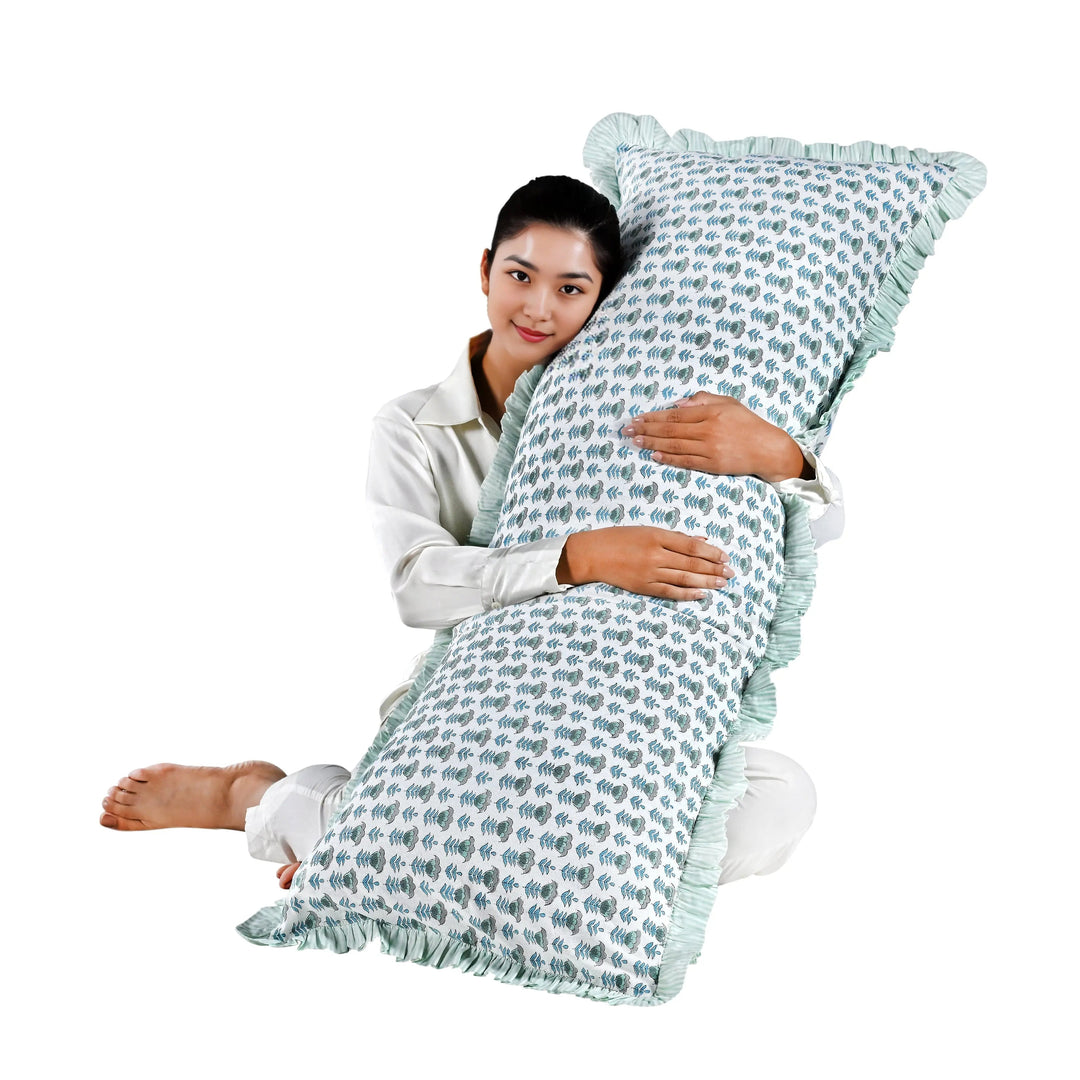 Aquamarine Blue Sham Cover