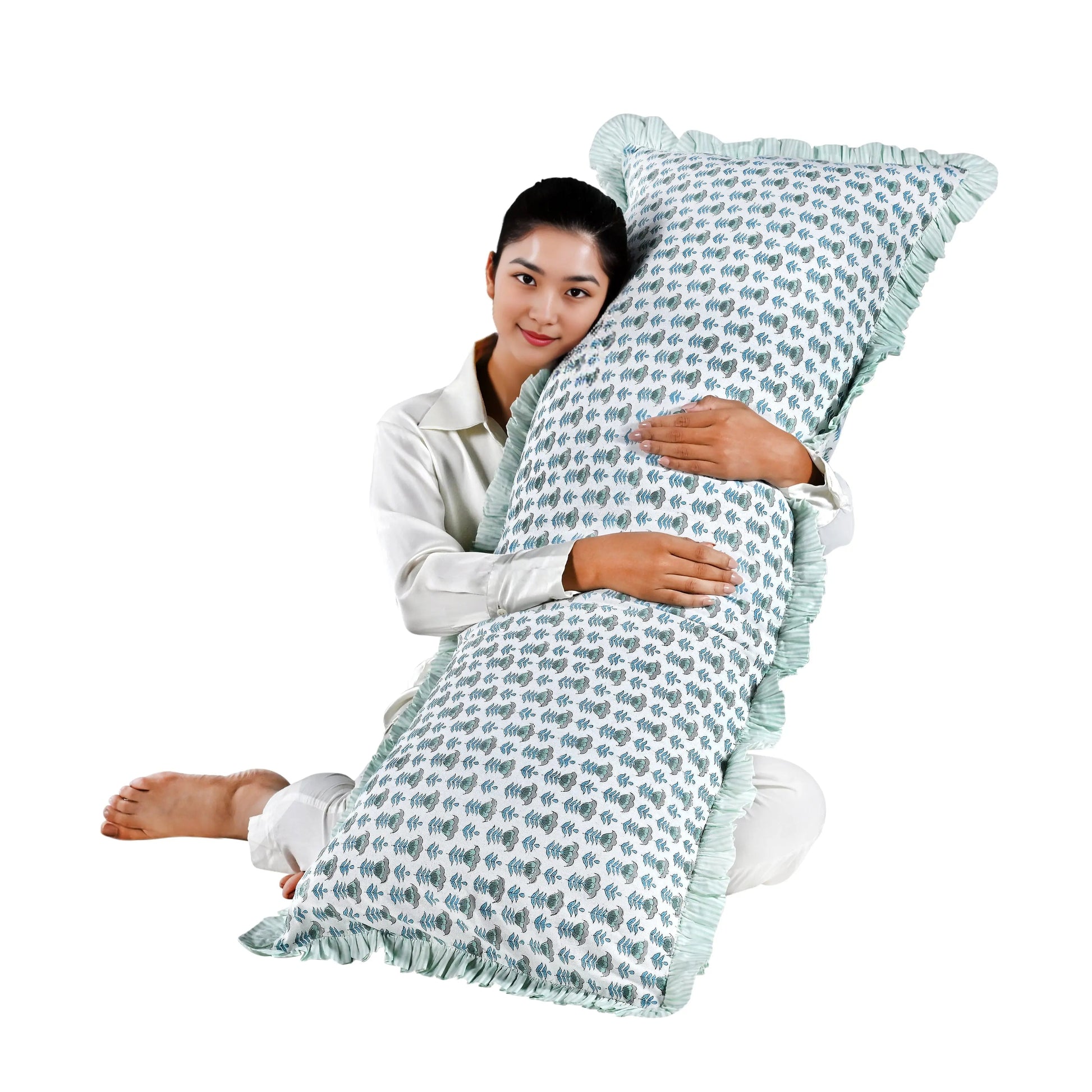 Aquamarine Blue Sham Cover