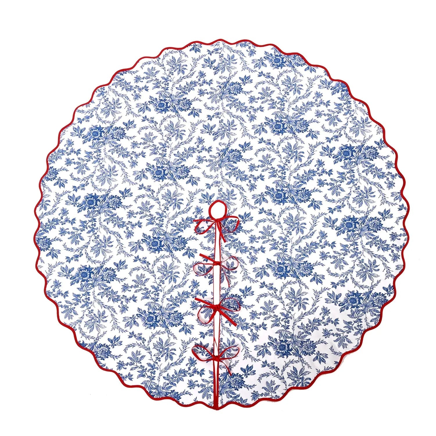 Incremental Blue Tree Skirt