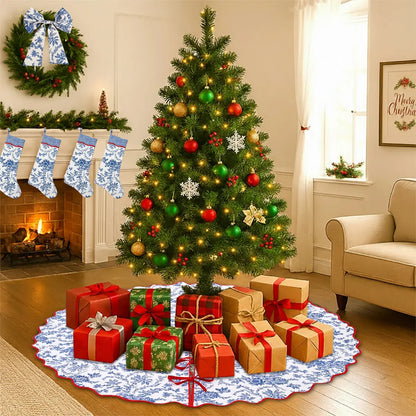 Incremental Blue Christmas Stocking