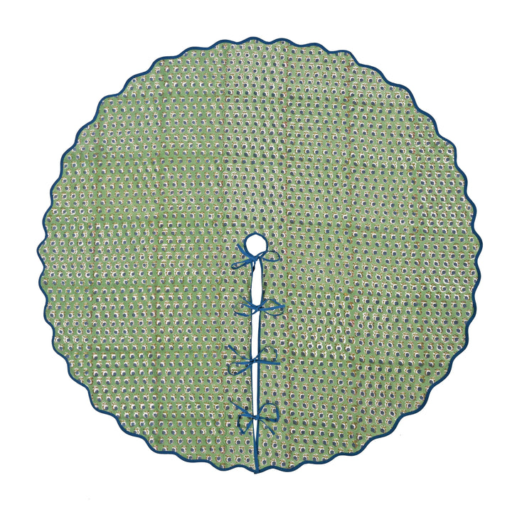 Basil Green Tree Skirt