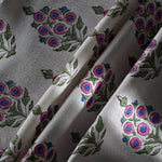 Rudy Blue, Pink and Green Round Tablecloth