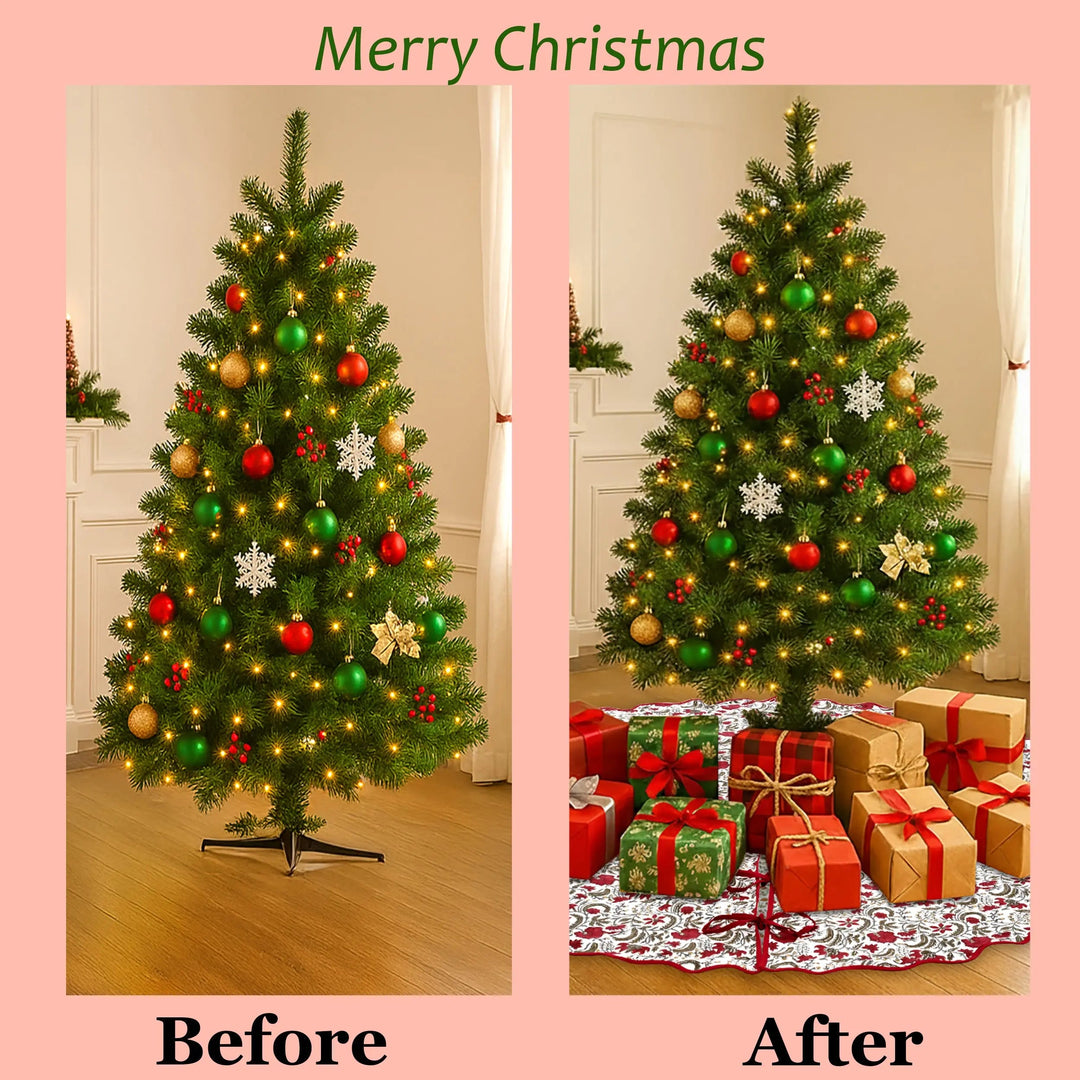 Prune Red Tree Skirt