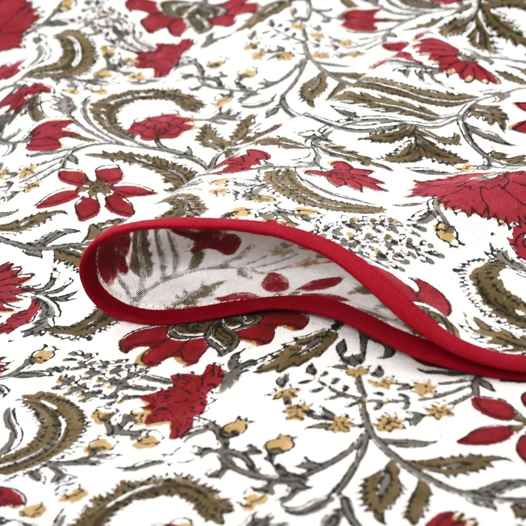 Prune Red Christmas Stocking