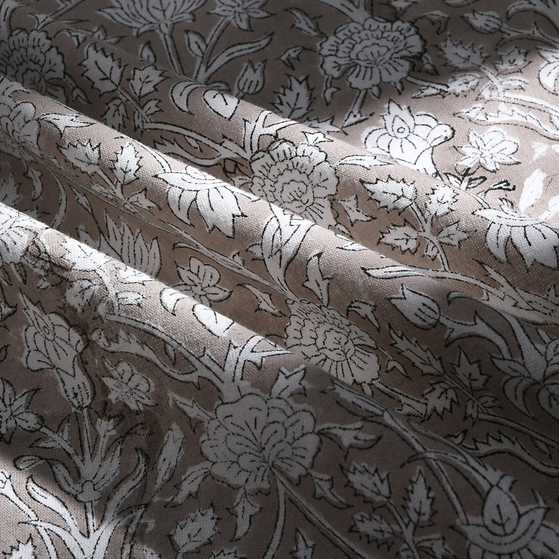 Taupe Gad Round Tablecloth