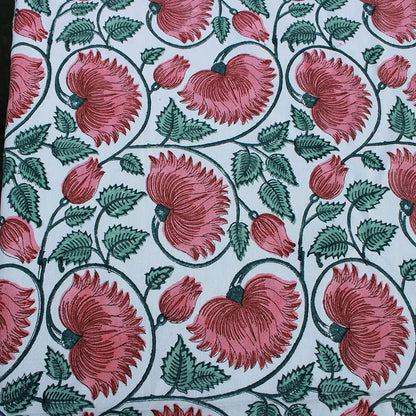 Coral & Turquoise Green Rectangle Tablecloth
