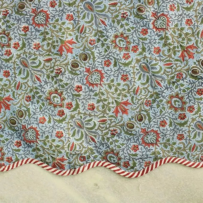Airforce Blue Tree Skirt