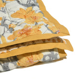 Comforter Throw Blanket Floral Print Reversible Cotton Quilt