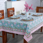 Ice Blue Tablecloth