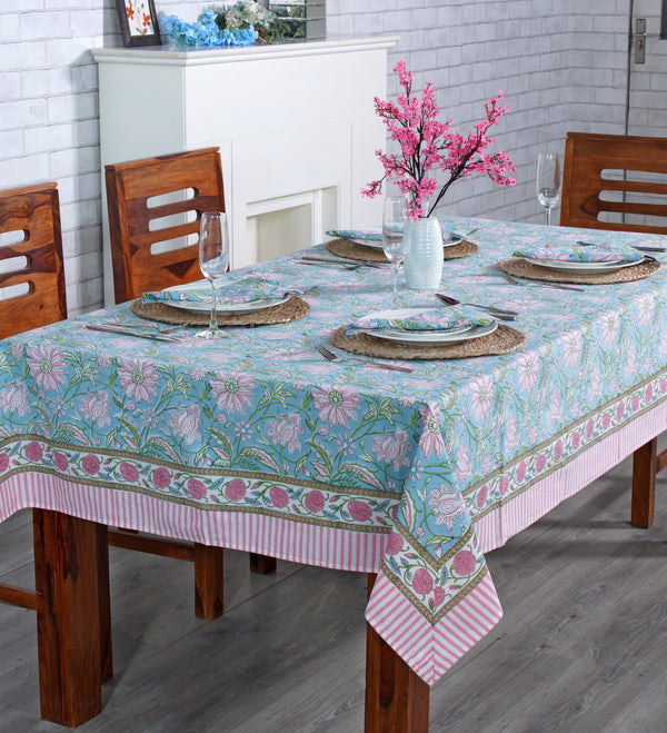 Ice Blue Tablecloth