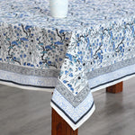 Spruce, Carolina and Powder Blue Tablecloth