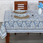 Spruce, Carolina and Powder Blue Tablecloth