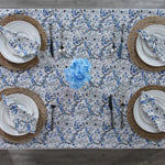 Spruce, Carolina and Powder Blue Tablecloth