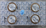 Spruce, Carolina and Powder Blue Tablecloth