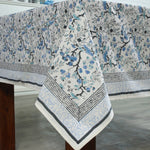 Spruce, Carolina and Powder Blue Tablecloth