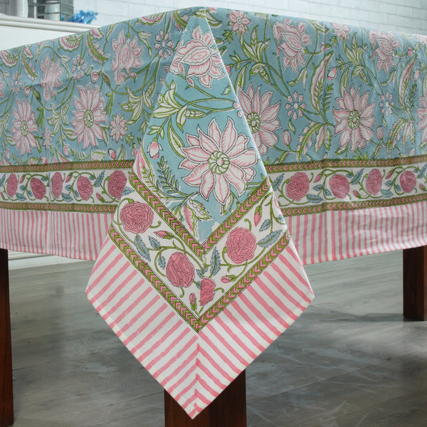Ice Blue Tablecloth