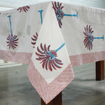 Red Palm Tree Tablecloth