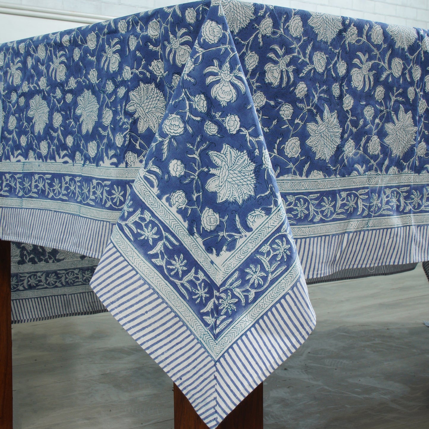 Aegean Blue Tablecloth