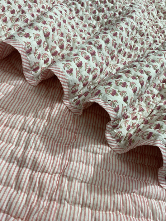 Pink Rosewood Quilt