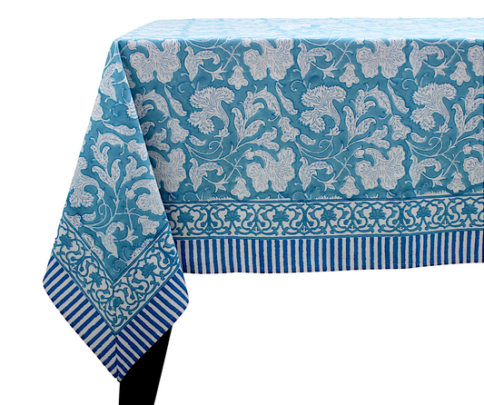 Turkish Blue Tablecloth