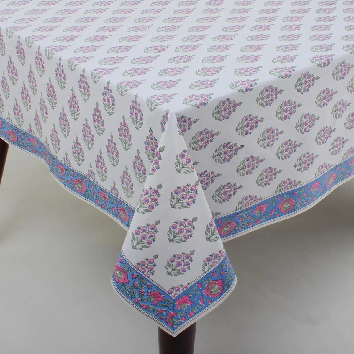 Ruddy Blue Square Tablecloth