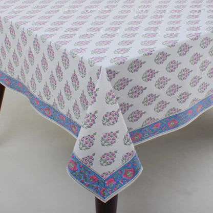 Ruddy Blue Square Tablecloth