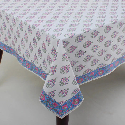 Ruddy Blue Square Tablecloth
