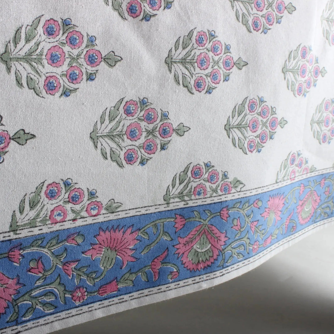 Ruddy Blue Square Tablecloth