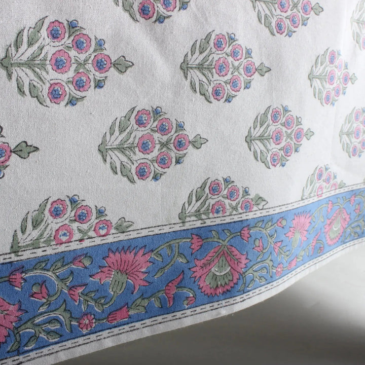 Ruddy Blue Square Tablecloth