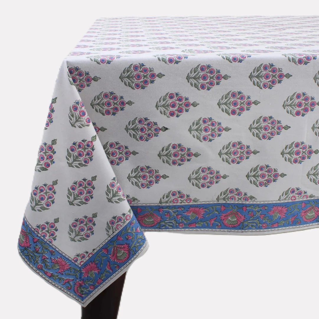 Ruddy Blue Square Tablecloth