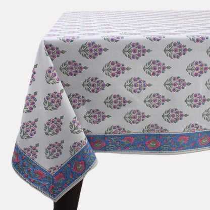 Ruddy Blue Square Tablecloth