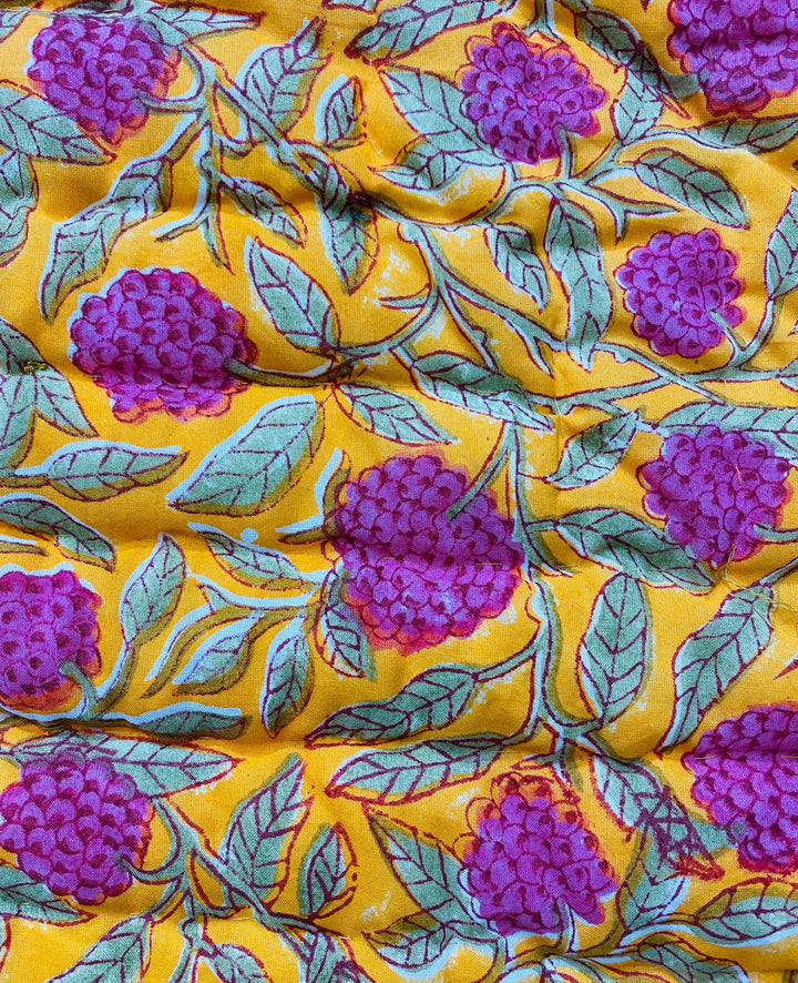 Tangerine Orange Quilt